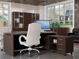 Комплект офисной мебели Президент-ПРО в Тулинском - tulinskij.mebel-nsk.ru | фото