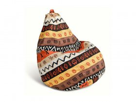 Кресло-мешок Африка в Тулинском - tulinskij.mebel-nsk.ru | фото