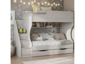 Кровать двухъярусная Каприз-22 КПР.22 в Тулинском - tulinskij.mebel-nsk.ru | фото