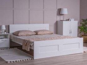 Кровать двуспальная 1,6м Сириус в Тулинском - tulinskij.mebel-nsk.ru | фото