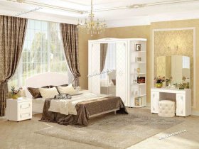 Модульная спальня Версаль (Витра) в Тулинском - tulinskij.mebel-nsk.ru | фото