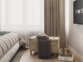 Пуф Чарли-2 (капучино) в Тулинском - tulinskij.mebel-nsk.ru | фото