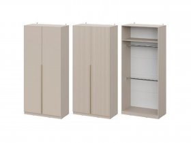 Шкаф ШК-100 Эккервуд (меланж) в Тулинском - tulinskij.mebel-nsk.ru | фото