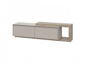Тумба под ТВ 22 J-КШ Этна (дуб эндгрей/кашемир) в Тулинском - tulinskij.mebel-nsk.ru | фото